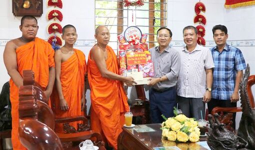 Công an tỉnh An Giang chúc mừng Đại lễ Phật đản năm 2026