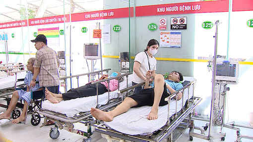 Số ca cấp cứu tăng cao vì sốc nhiệt