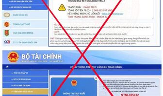 Cảnh báo lừa đảo, giả mạo Bộ Tài chính trên không gian mạng
