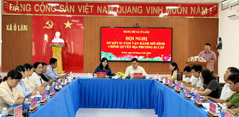 Đảng bộ xã Ô Lâm sơ kết một năm vận hành mô hình chính quyền địa phương hai cấp
