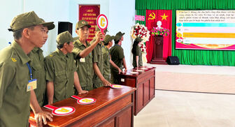 Hội thi lực lượng tham gia bảo vệ an ninh, trật tự ở cơ sở giỏi phường Tô Châu