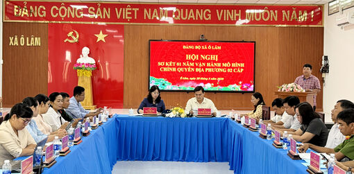 Đảng bộ xã Ô Lâm sơ kết một năm vận hành mô hình chính quyền địa phương hai cấp