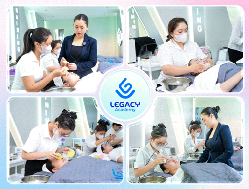 Legacy Academy - Trường đào tạo spa thực chiến, bám sát nhu cầu tuyển dụng thực tế