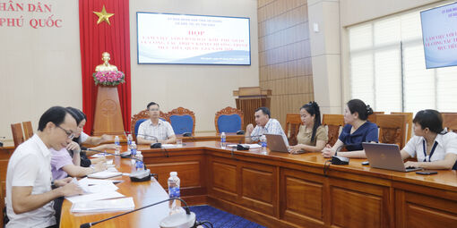 Sở Dân tộc và Tôn giáo An Giang làm việc với đặc khu Phú Quốc về Chương trình mục tiêu quốc gia