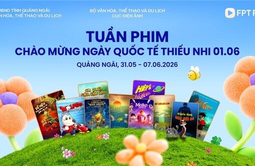 Tổ chức tuần phim chào mừng Ngày Quốc tế thiếu nhi trên phạm vi cả nước