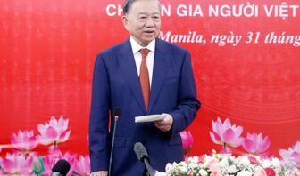Tổng Bí thư, Chủ tịch nước gặp gỡ đại diện cộng đồng người Việt tại Philippines