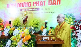 Trung ương Giáo hội Phật giáo Việt Nam trang trọng kính mừng Đại lễ Phật đản