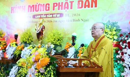 Trung ương Giáo hội Phật giáo Việt Nam trang trọng kính mừng Đại lễ Phật đản