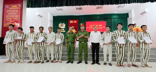 108 phạm nhân Trại giam Kênh 7 được đặc xá