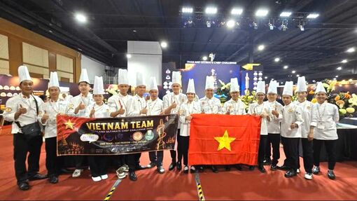 Việt Nam gặt hái thành tích ấn tượng tại Cuộc thi Đầu bếp tài năng Thái Lan 2026