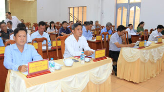 Xã Mỹ Hòa Hưng sơ kết vận hành mô hình chính quyền địa phương hai cấp