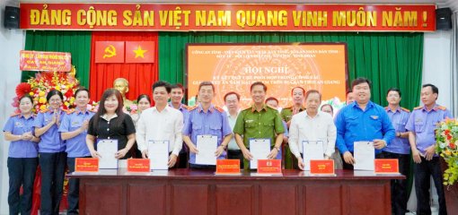 6 cơ quan tỉnh An Giang ký quy chế phối hợp giải quyết án xâm hại trẻ em