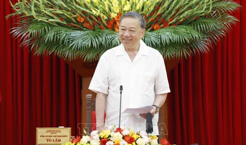 Tổng Bí thư, Chủ tịch nước làm việc với Ban Tổ chức Trung ương