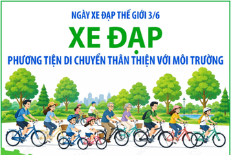 Ngày Xe đạp Thế giới 3/6: Xe đạp - Phương tiện di chuyển thân thiện với môi trường