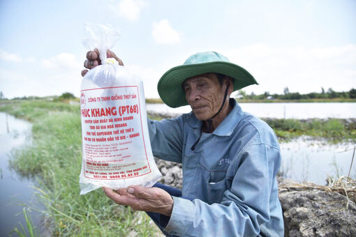 Giá vật tư nuôi thủy sản tăng, tôm thương phẩm giảm