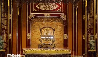 Bảo tồn tối đa yếu tố gốc khi phục chế Bảo vật quốc gia “Ngai vua triều Nguyễn”