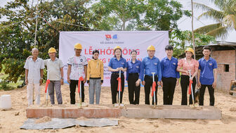 Giang Thành khởi công nhà Nhân ái cho thanh niên