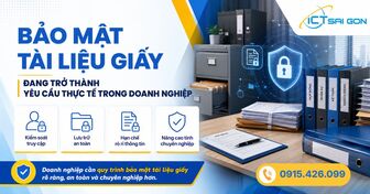 Máy hủy tài liệu - Giải pháp cần thiết trong quản trị thông tin doanh nghiệp hiện đại