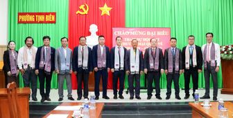 Phó Chủ tịch Thường trực UBND tỉnh An Giang Nguyễn Thanh Phong tiếp các đoàn đại biểu Campuchia, Lào và Hội Khmer - Việt Nam