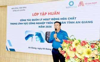 Tập huấn công tác quản lý hoạt động hóa chất trong lĩnh vực công nghiệp trên địa bàn tỉnh An Giang