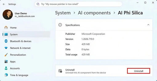 Người dùng Windows 11 sắp có thêm quyền kiểm soát các tính năng AI