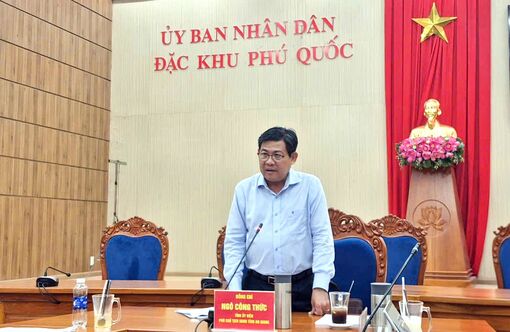 Phó Chủ tịch UBND tỉnh An Giang Ngô Công Thức kiểm tra tiến độ thực hiện các công trình phục vụ Hội nghị cấp cao APEC 2027