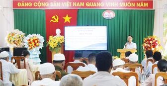 Tập huấn kiến thức pháp luật về hôn nhân, gia đình và dân số cho cán bộ cơ sở