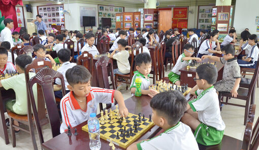 Hơn 200 thiếu nhi An Giang tham gia ngày hội văn hóa - thể thao
