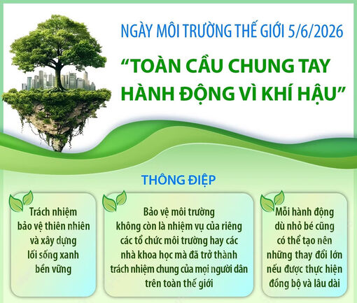 Ngày Môi trường Thế giới: Toàn cầu chung tay hành động vì khí hậu