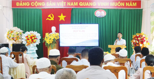 Tập huấn kiến thức pháp luật về hôn nhân, gia đình và dân số cho cán bộ cơ sở
