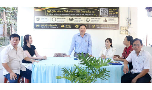 Xã An Châu ra mắt mô hình “Cà phê công vụ - vì dân phục vụ”
