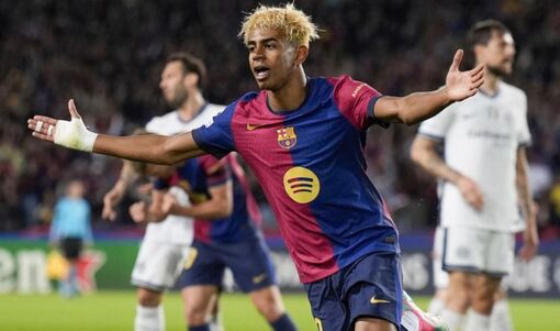 Lamine Yamal xuất sắc nhất mùa giải La Liga 2025-2026