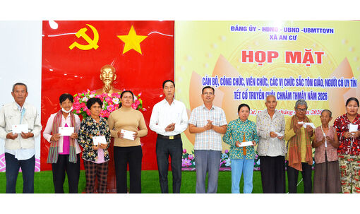 An Cư chăm lo an sinh, vun đắp đại đoàn kết