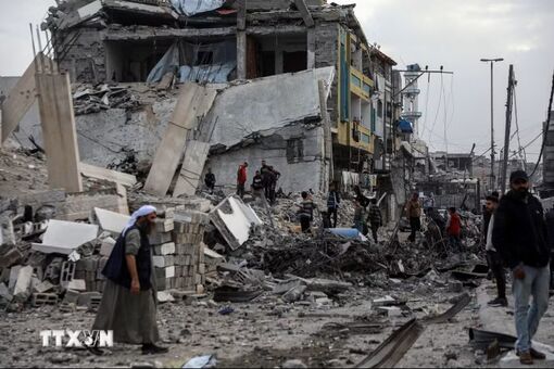 Quân đội Israel không kích Dải Gaza khiến 7 người thiệt mạng