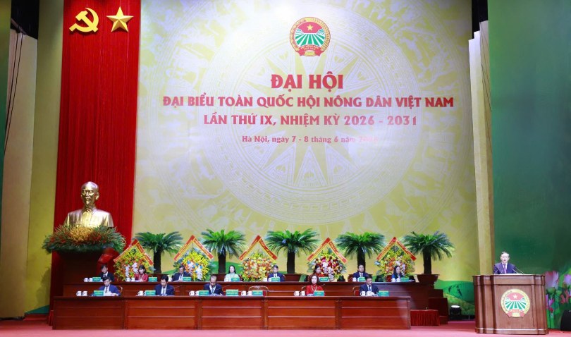 Khai mạc Đại hội đại biểu toàn quốc Hội Nông dân Việt Nam lần thứ IX