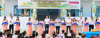 Khánh thành 6 phòng học mới tại Trường Tiểu học "B" Vĩnh Hội Đông