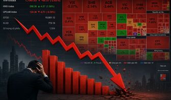 VN-Index mất gần 50 điểm, xuyên thủng mốc 1.800 điểm