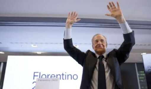 Florentino Perez thắng áp đảo, tiếp tục giữ ghế chủ tịch Real Madrid