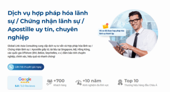 Hợp pháp hóa lãnh sự giấy tờ doanh nghiệp quốc tế cùng Global Link Asia Consulting