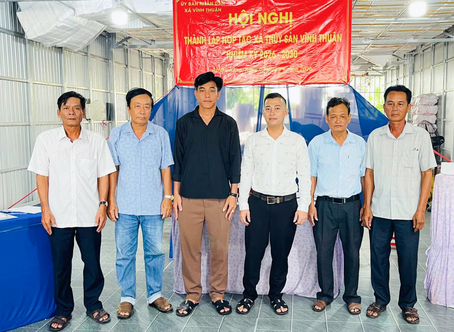 Thành lập Hợp tác xã Thủy sản Vĩnh Thuận