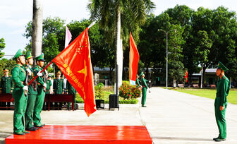 Bộ đội Biên phòng tỉnh An Giang tổ chức lễ tuyên thệ chiến sĩ mới năm 2026