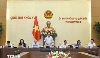 Khai mạc Phiên họp thứ 3 của Ủy ban Thường vụ Quốc hội