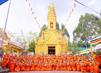 Tháp 4 Sư Liệt sĩ, địa chỉ đỏ về lòng yêu nước của đồng bào Khmer