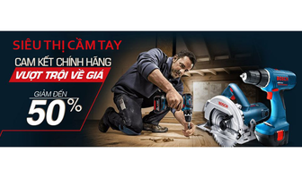 Từ nâng hạ đến gia công cơ khí: Giải pháp thiết bị toàn diện từ Siêu thị Cầm Tay