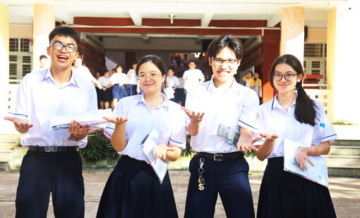 Hoàn thành 2 môn thi bắt buộc, thí sinh An Giang nhẹ nhõm và tự tin