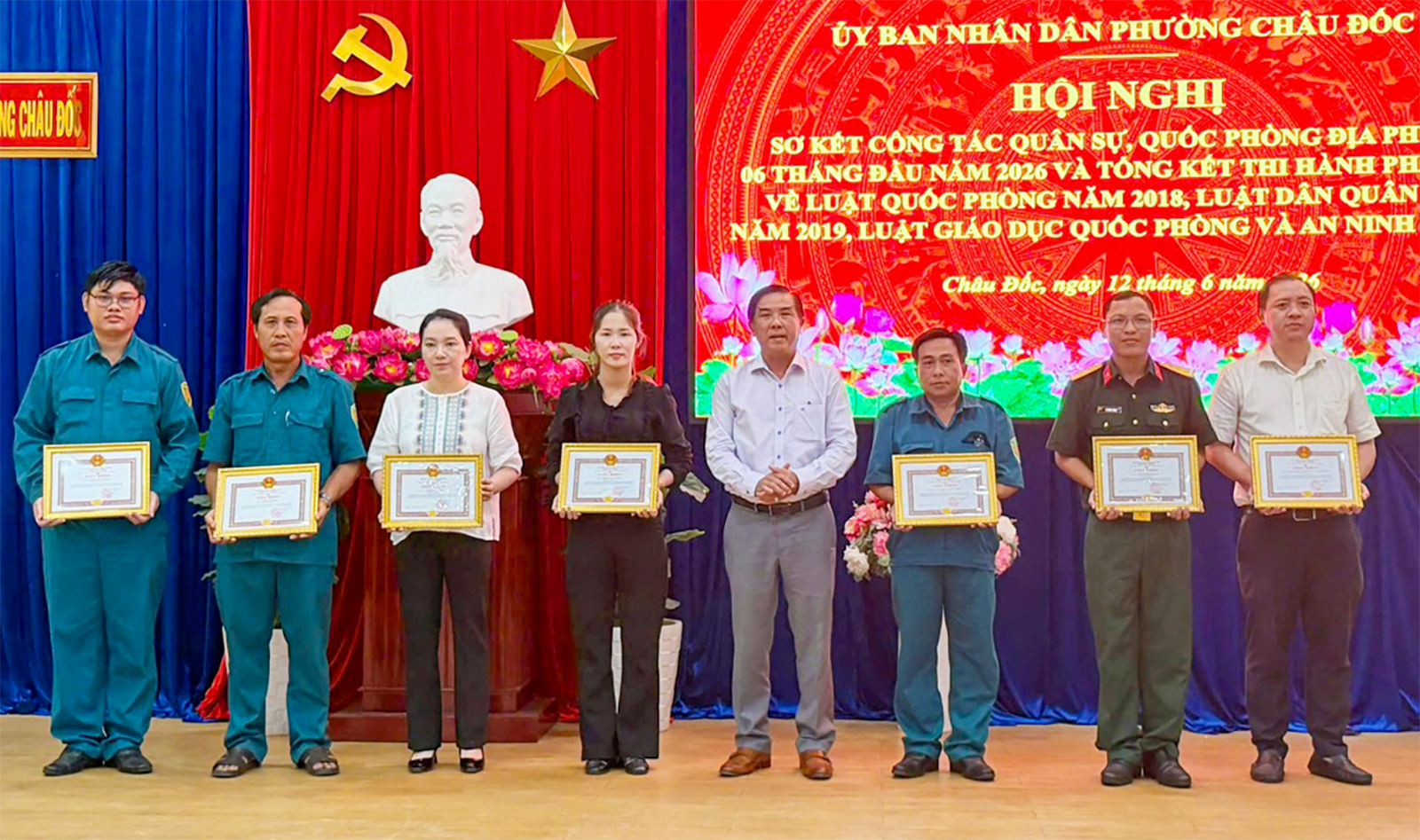 Châu Đốc nâng cao hiệu quả công tác quân sự, quốc phòng địa phương