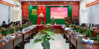 Cục Cảnh sát Quản lý hành chính về trật tự xã hội kiểm tra công tác quản lý hành chính tại An Giang