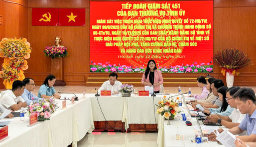 Đảng ủy xã Hòn Đất chủ động chuẩn bị khám sức khỏe định kỳ cho người dân