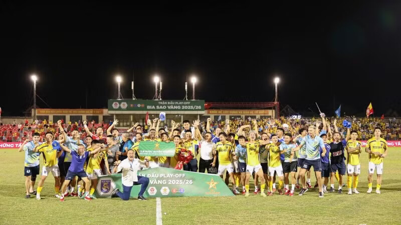 Bắc Ninh giành vé thăng hạng V.League 1