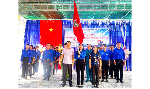 Xã Vĩnh Trạch ra quân Chiến dịch "Thanh niên tình nguyện hè" năm 2026